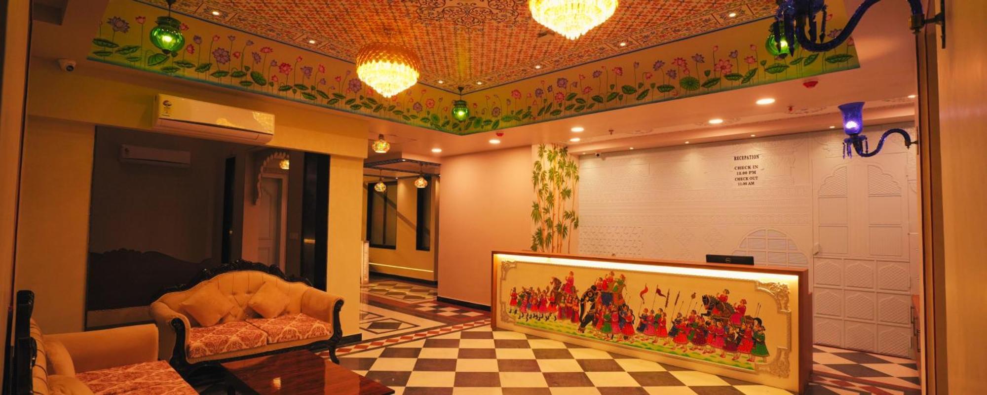 Hotel The Biletha Bagh à Udaipur Extérieur photo