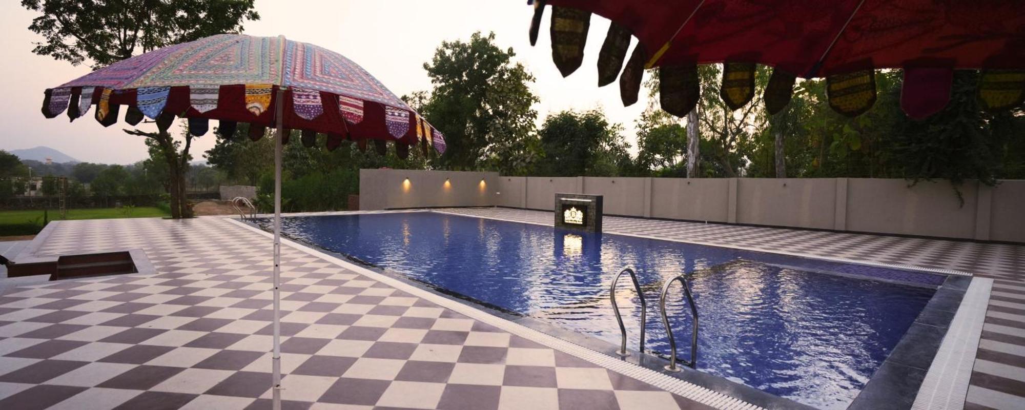 Hotel The Biletha Bagh à Udaipur Extérieur photo